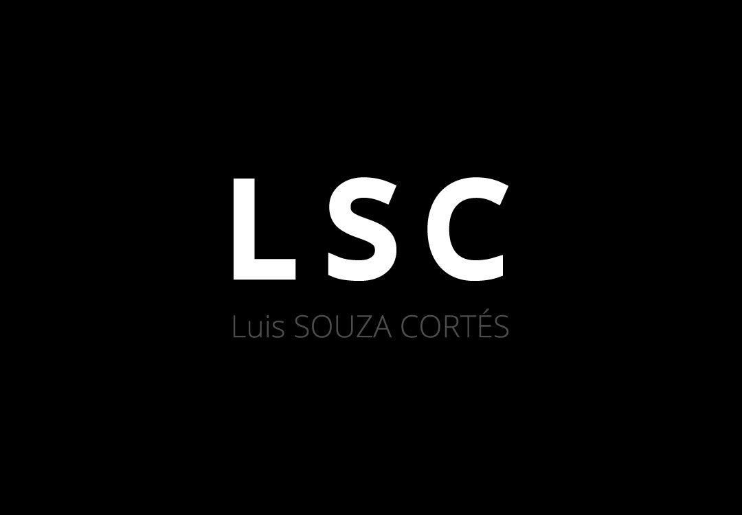 Logo et site internet, Luis SOUZA CORTES